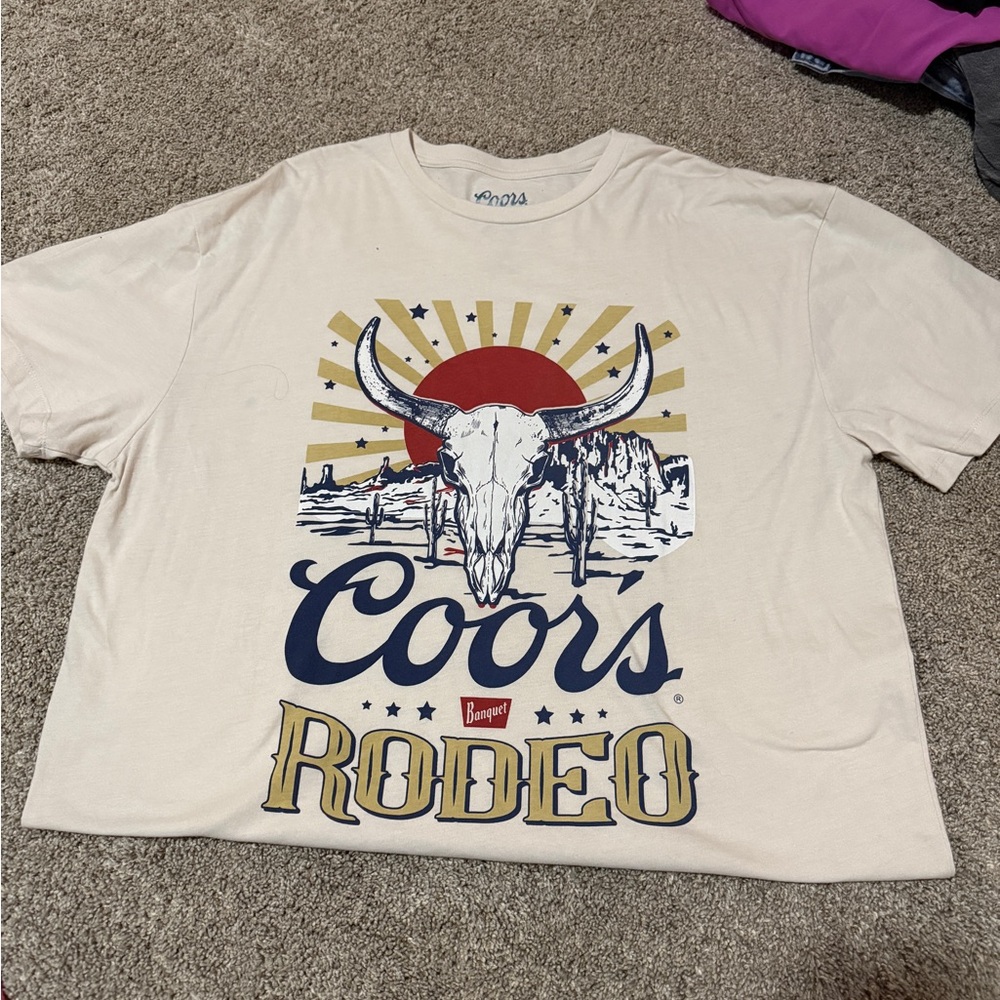 Target Cream Graphic Tee